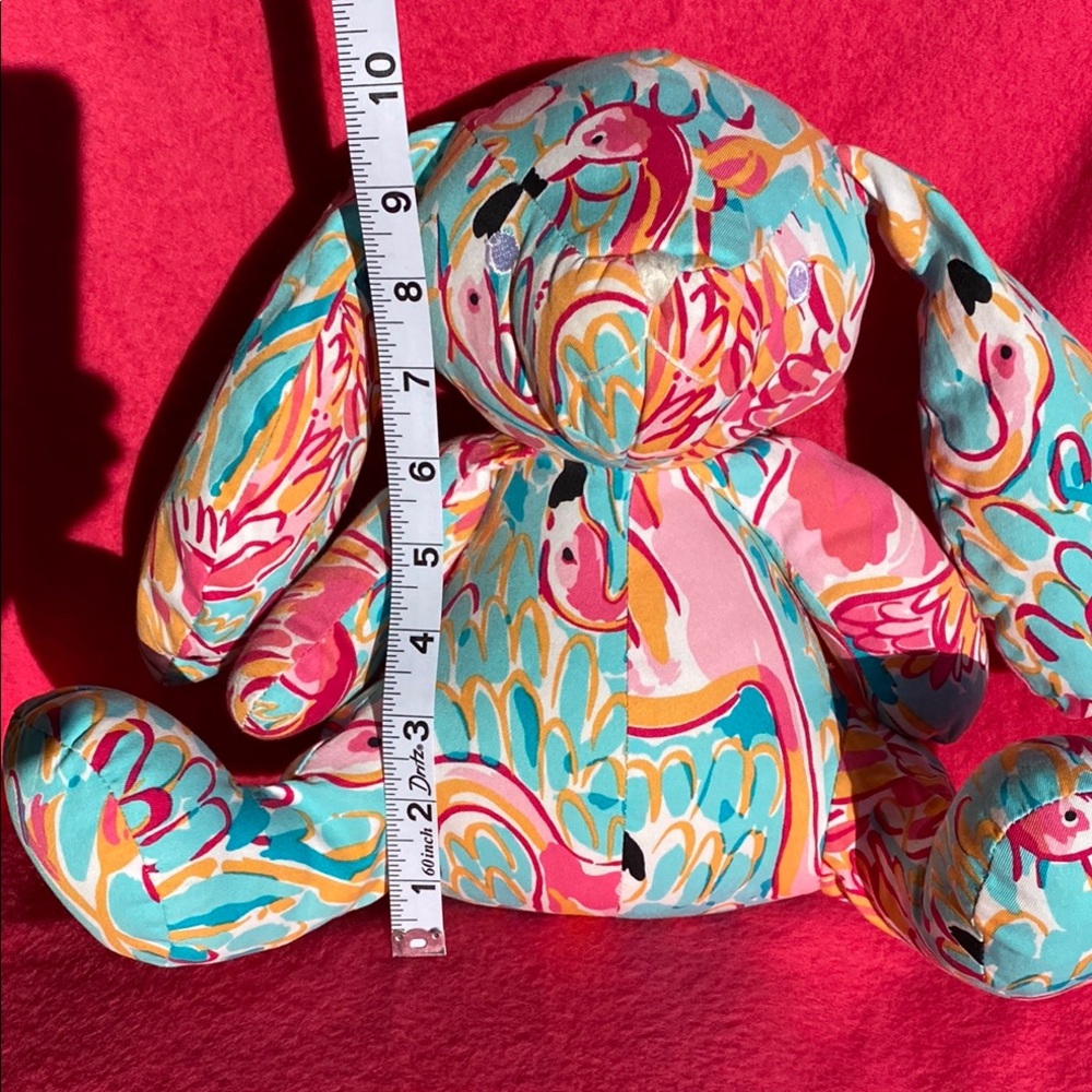 Lilly Pulitzer Colorful EASTER Plush Bunny - Picture 6 of 6